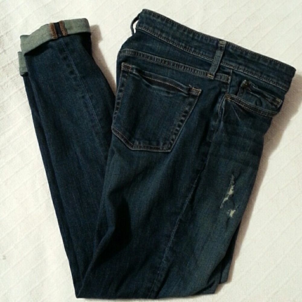 Gap Premium Boyfriend Jeans Distressed 0/24